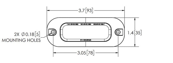Ecco Electronic Warning Light ED3700 Series (MPN: ED3703B)