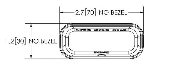 Ecco Electronic Warning Light ED3700 Series (MPN: ED3703B)
