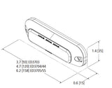 Ecco Electronic Warning Light (MPN: ED3704A)