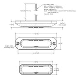 Ecco Electronic Warning Light ED3700 Series (MPN: ED3704G)
