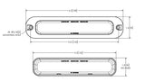 Ecco Electronic Warning Light (MPN: ED3705AB)