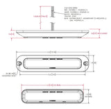 Ecco Electronic Warning Light (MPN: ED3705G)