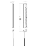 Ecco Electronic Warning Light (MPN: ED3760AW-R)