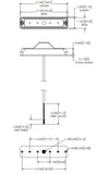 Ecco Electronic Warning Light (MPN: ED3777AW)
