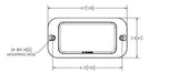 Ecco Electronic Warning Light (MPN: ED3788A)
