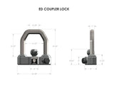 BulletProof Extreme Duty Coupler Lock (MPN: EDCOUPLER)