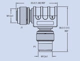 Maretron Marine Network Cable Connector (MPN: ELB-CM-CF)