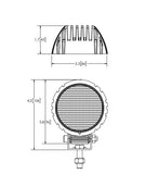 Ecco Electronic Work Light (MPN: EW2481)