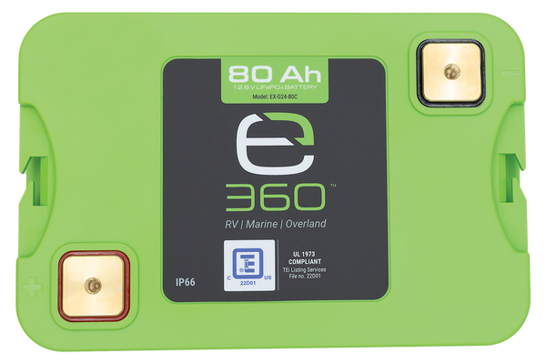 Expion360 Lithium e360 Battery (MPN: EX-G24-80C)