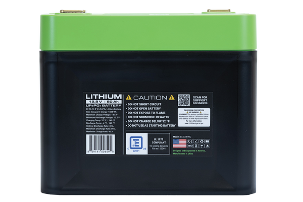 Expion360 Lithium e360 Battery (MPN: EX-G24-80C)