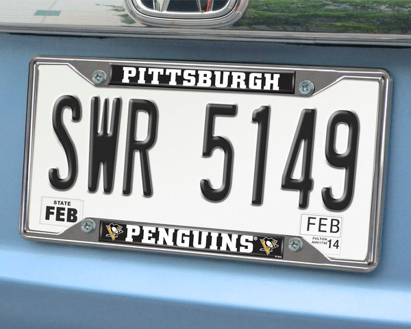 Fan Mat NHL Pittsburgh Penguins License Plate Frame (MPN: 14886)