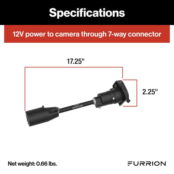 Furrion Backup Camera Cable (MPN: F2BC004XXBK)