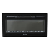 Furrion Electric Fireplace With Crystal Log Set (MPN: F31-18A)