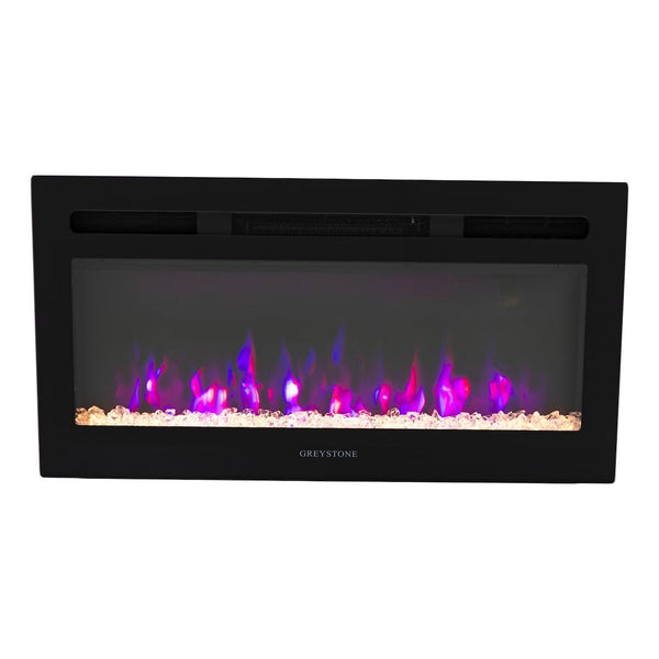 Furrion Electric Fireplace With Crystal Log Set (MPN: F31-18A)
