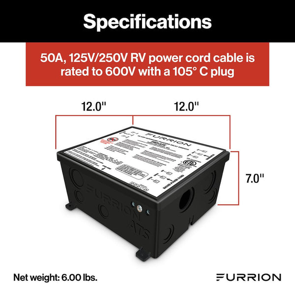 Furrion Power Transfer Switch (MPN: F50-ATS)