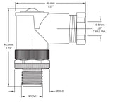 Maretron Marine Network Cable Connector (MPN: FA-CM-90)