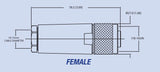 Maretron Marine Network Cable Connector (MPN: FA-NF-ST)