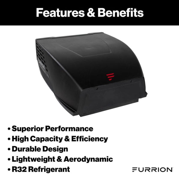 Furrion Chill HE RV Air Conditioner (MPN: FACR13HESA2-BL-AM)