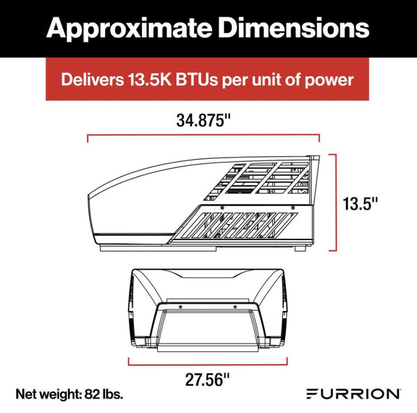 Furrion Chill HE Air Conditioner (MPN: FACR13HESA2-PS-AM)