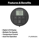 Furrion Chill Wall Thermostat (MPN: FACW10ESSA2-BL-AM)