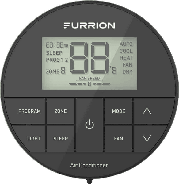 Furrion Chill HE Wall Thermostat (MPN: FACW12ESZA-BL)