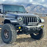 Rockslide Engineering Aluminum JL Mid Front Bumper (MPN: FB-F-300-JL)