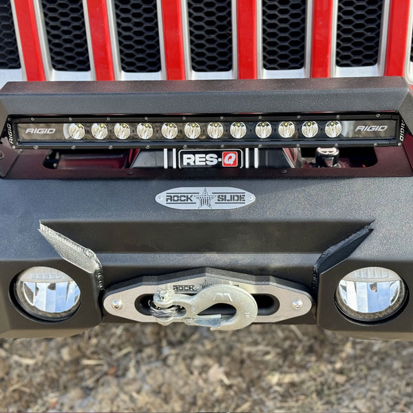 Rockslide Engineering Aluminum JL Mid Front Bumper (MPN: FB-F-300-JL)