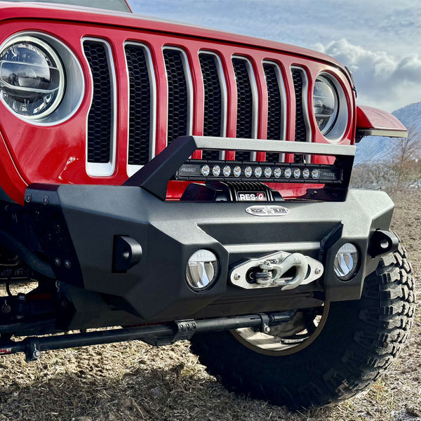 Rockslide Engineering Shorty Front Bumper (MPN: FB-S-300-JL)