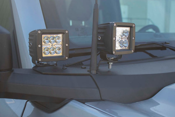 Fishbone Offroad Cowl Pod Light Brackets (MPN: FB21350)