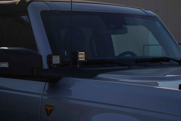 Fishbone Offroad Cowl Pod Light Brackets (MPN: FB21350)