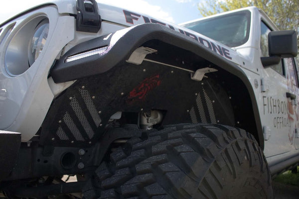 Fishbone Offroad Aluminum Front Fenders (MPN: FB33455F)