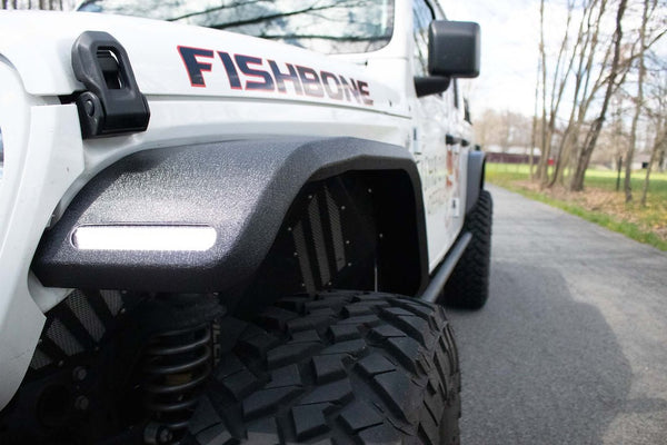 Fishbone Offroad Aluminum Front Fenders (MPN: FB33455F)