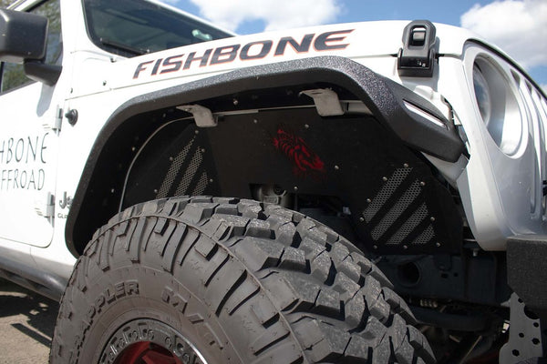 Fishbone Offroad Aluminum Front Fenders (MPN: FB33455F)