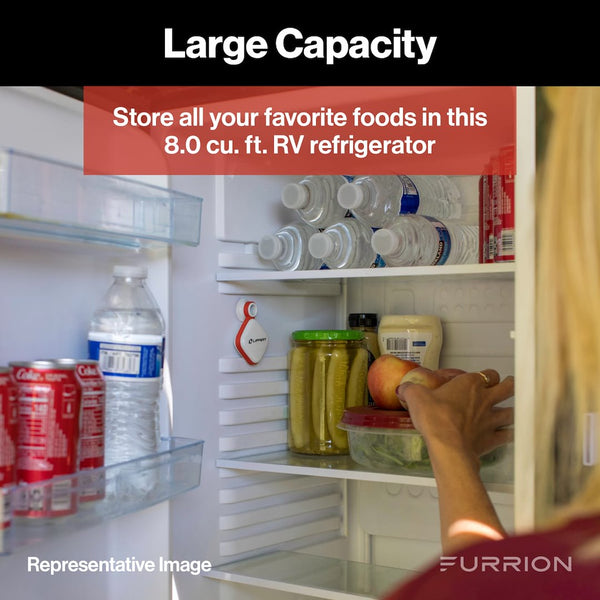 Furrion Arctic Dual Compartment Refrigerator (MPN: FCR08DCGTA-BR)