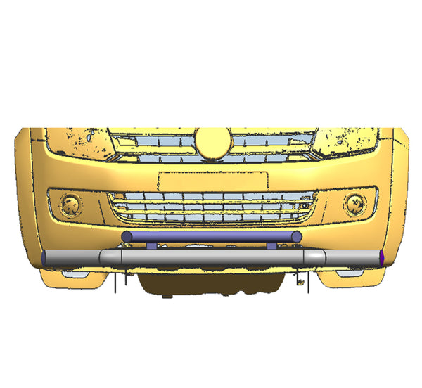 Black Horse Off Road Bumper Guard (MPN: FD-HO22S)