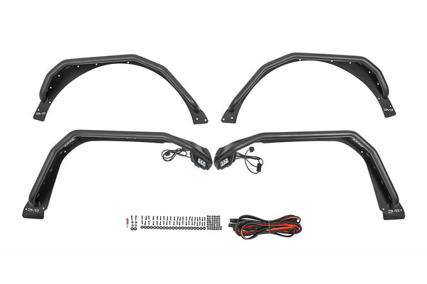 DV8 Offroad Tube Fenders With Lights (MPN: FDJL-06)
