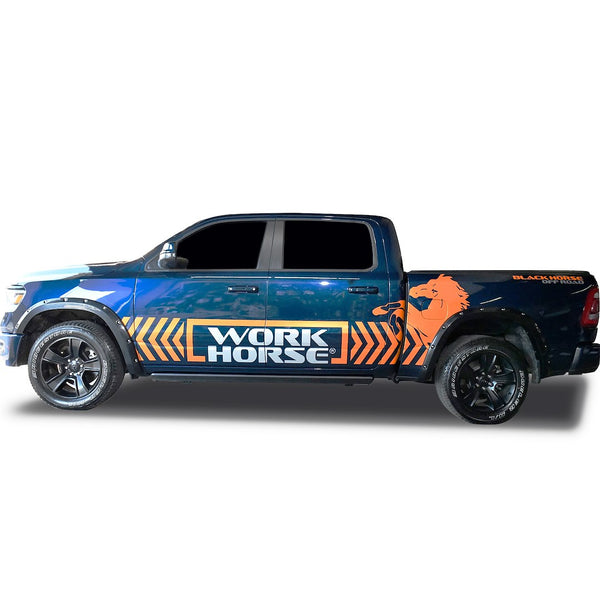 Black Horse Off Road Fender Flare (MPN: FF-DORA-19-SM)