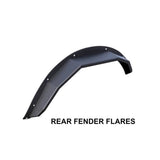 Black Horse Off Road Fender Flares (MPN: FF-FBR22HD)