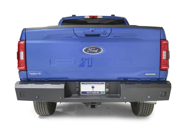 Fab Fours Red Steel Rear Bumper (MPN: FF21-RT5150-1)