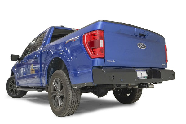 Fab Fours Red Steel Rear Bumper (MPN: FF21-RT5150-1)