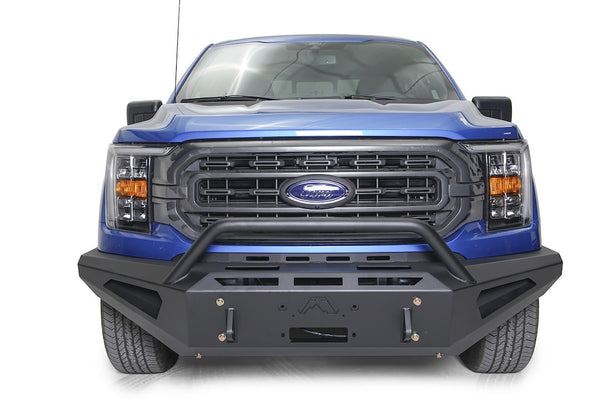 Fab Fours Red Steel Front Bumper (MPN: FF21-RS5162-1)