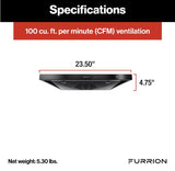 Furrion RV Range Hood (MPN: FHO23SACR-BL)