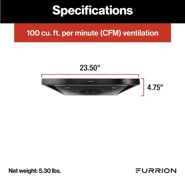 Furrion RV Range Hood (MPN: FHO23SACR-BL)
