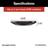 Furrion RV Range Hood (MPN: FHO23SACR-SS)