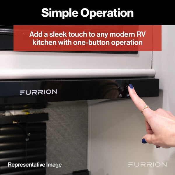 Furrion RV Range Hood (MPN: FHO23SACRV-BL)