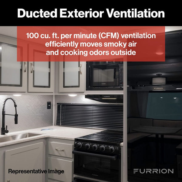 Furrion RV Range Hood (MPN: FHO23SACRV-BL)