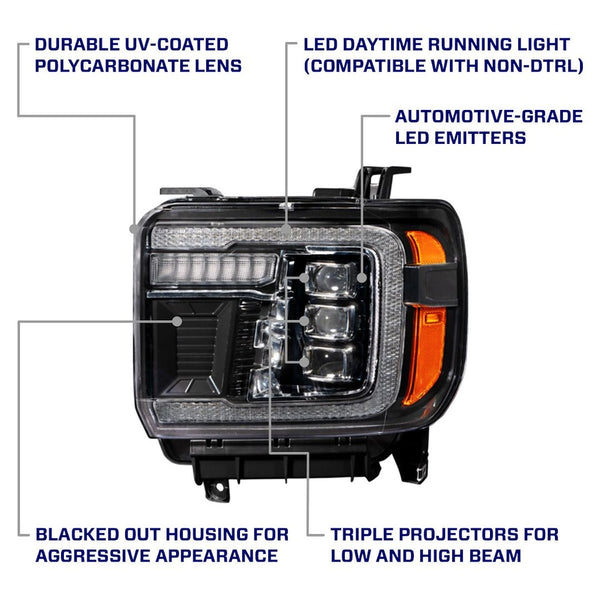 Diode Dynamics Headlight Assembly (MPN: FL0012)