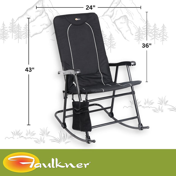 Faulkner Camping Rocking Chair (MPN: 49597H)