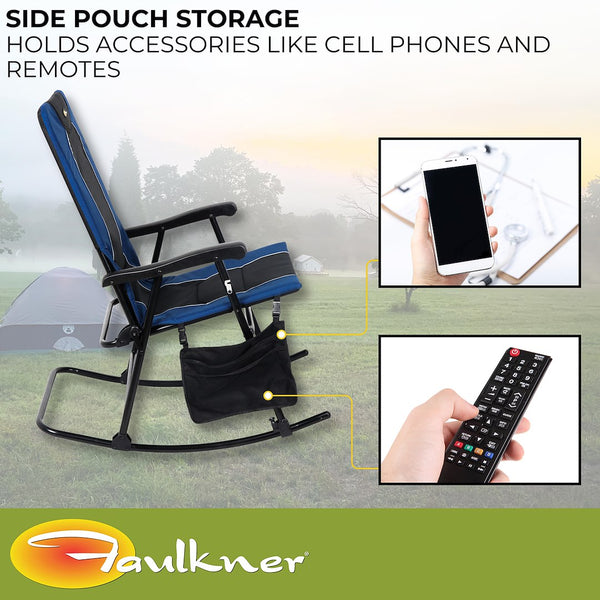 Faulkner Camping Rocking Chair (MPN: 49598H)