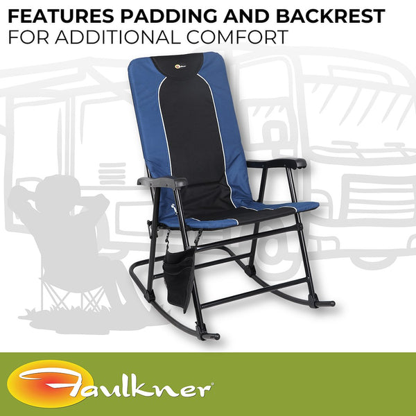 Faulkner Camping Rocking Chair (MPN: 49598H)